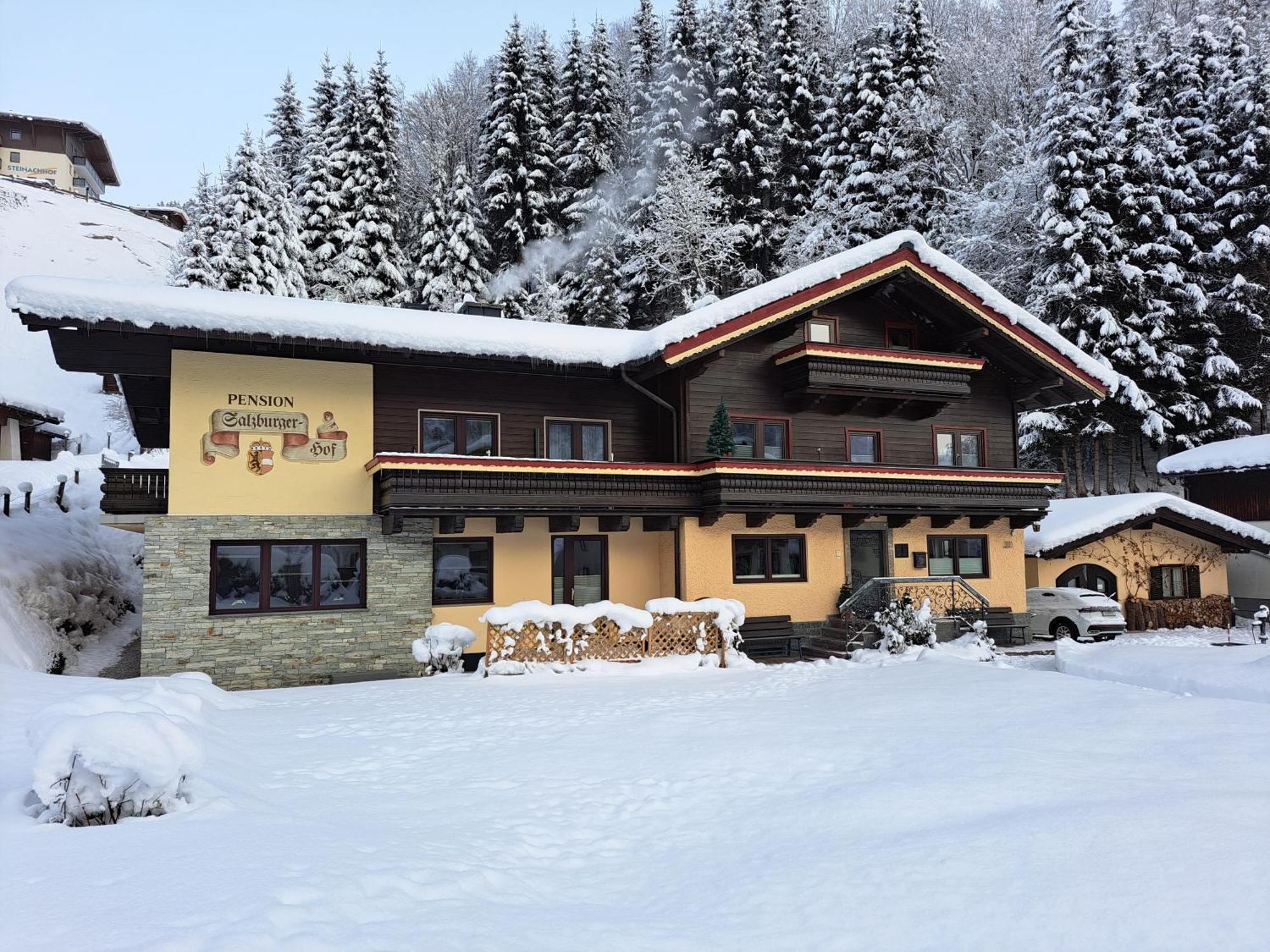 Pension Salzburgerhof Saalbach-Hinterglemm Bagian luar foto